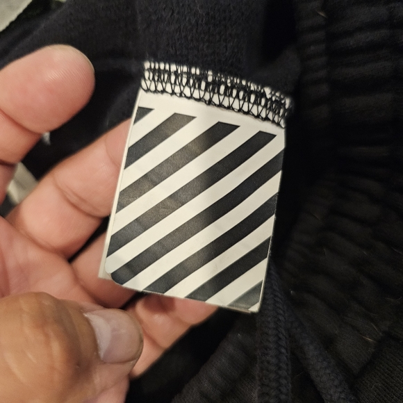 Off-WhiteMen's Arachno Arrow Graphic Sweat Shorts Dz XS - Picture 7 of 16